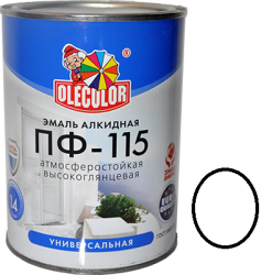 kraskaolecolorpf115alkbelaya19kg